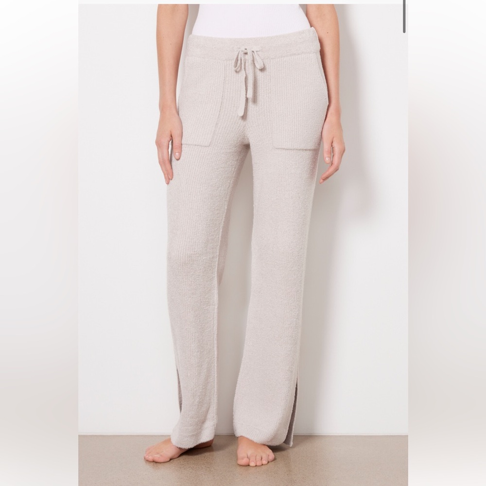 Barefoot Dreams CozyChic Lite Ribbed Slit Pants
